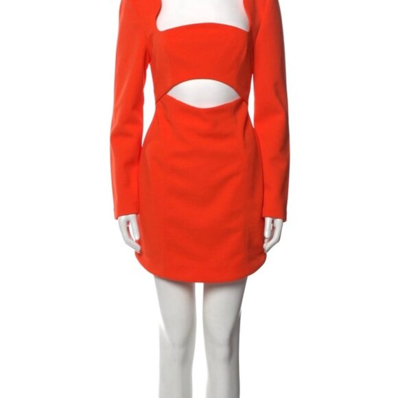 MISHA Hazel Cutout Long Sleeve Cocktail Dress - Picture 3 of 4